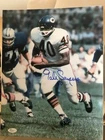 GALE SAYERS HAND SIGNED OVERSIZED 11x14 COLOR PHOTO    CHICAGO BEARS RB      JSA