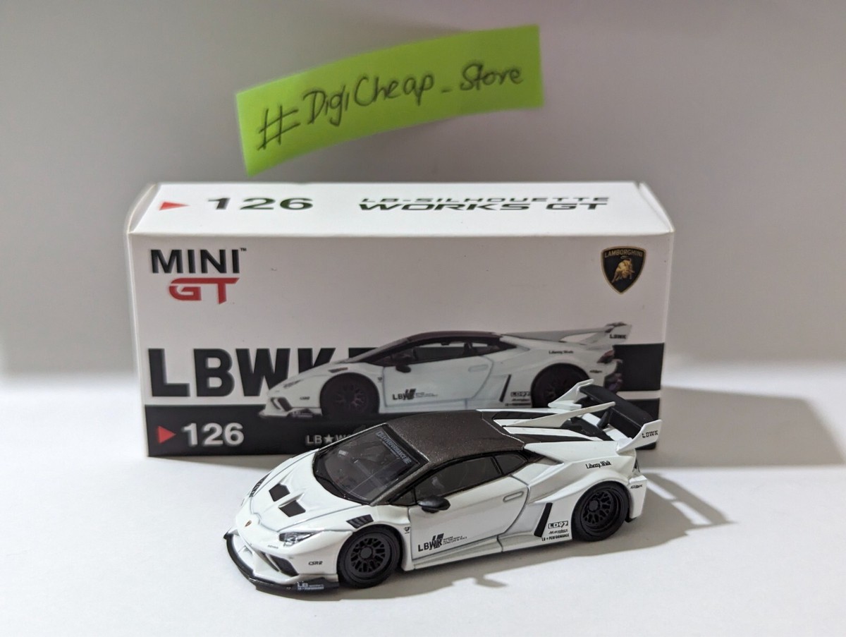 ミニカー MINI GT LBWK Lamborghini Huracan GT MINI GT #129 #126 #182 Lamboghini Huracan LB works LBWK TSM