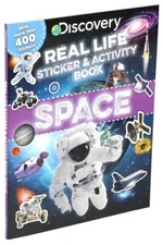 Discovery Real Life Sticker and Activity Book: Space