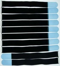 10 Hook and Loop Cable Ties 500 x 50mm Light Blue Hook and Loop Cable Ties Hook and Loop Cable Hook and Loop