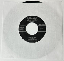 The Platters ENCHANTED, THE SOUND AND THE FURY 45 R B  71427 PLAYS VG 