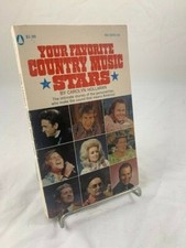 Favorite County Music Stars Hollaran PB 1975 Illust Glen Campbell Johnny Cash