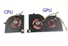 GPU + CPU Cooling Fan For MSI GS63VR GS73VR Stealth Pro BS5005HS-U2L1/U2F1