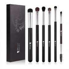 6 Pcs Eyeshadow Blending Eyeliner Eyelash Eyebrow Makeup Brushes Set
