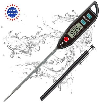 Digital Water Thermometer T101 Waterproof BOMATA Liquid Candle Cooking. Instant