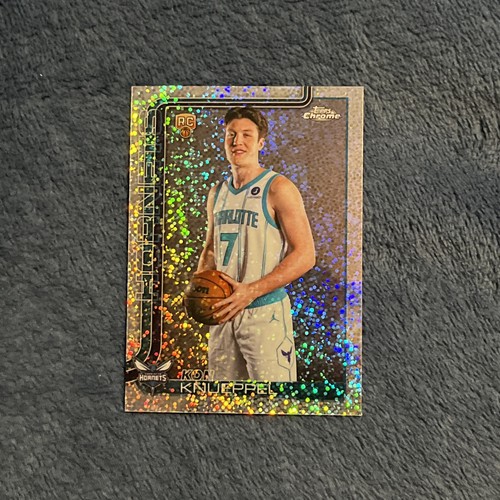 Topps Chrome Update 2025-26 Kon Knueppel Image Variation Speckle Refractor