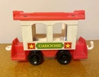 Rare Vintage 1986 FISHER PRICE EXPRESS CABOOSE CAR 2581