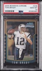 2000 BOWMAN CHROME #236 TOM BRADY ROOKIE RC PSA 10