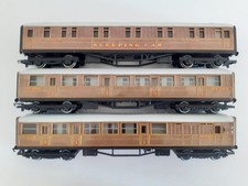 Hornby Coaches X3.  22357 Corridor Coach. 4237 Brake Coach. 1316 Sleeper Coach