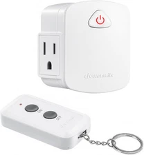 Remote Control Outlet Wireless Plug Easy Setup Convenience For Home Appliances
