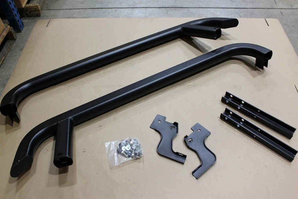 96-99 estriberas Acura SLX barras Nerf 08P05S47101 negras nuevas de fábrica OEM Foto 2 de 4