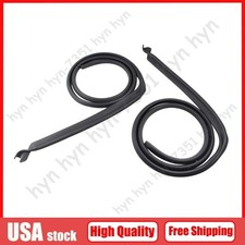 2x Leftright Door Body Weatherstrip For 2003-2009 Hummer H2 25868657 25868658