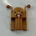 Vintage MOTU He-Man 1986 Eternia Flag Gold Base Clip Holder Part Piece