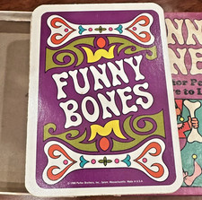 Vintage Funny Bones Board Game Complete Family Party Game 1968