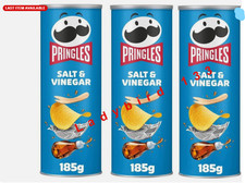 Pringles Salt Vinegar Sharing Crisps 185g 3 packs
