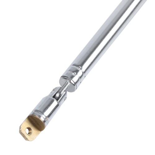 1X(Metall Abschnitt 7 Teleskopisch AM FM Radio Antenne 75cm Laenge Silber Z9F3) - Zdjęcie 5 z 8