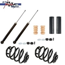2x STOSSDÄMPFER + FEDERN + DOMLAGER + STAUBSCHUTZSATZ HINTEN FÜR RENAULT CLIO II