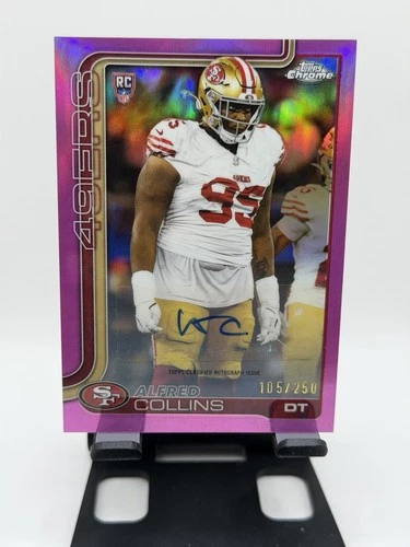 2025 Topps Chrome Alfred Collins Pink Refractor (RAW)
