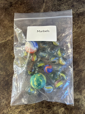 Vintage Marbles - Different Styles, Shapes & Designs - USED