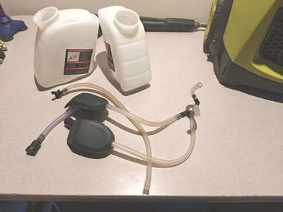 #ad Sun Joe SPX3000 Pressure Washer Detergent Tanks Complete With Lids Hoses Filters $46.88