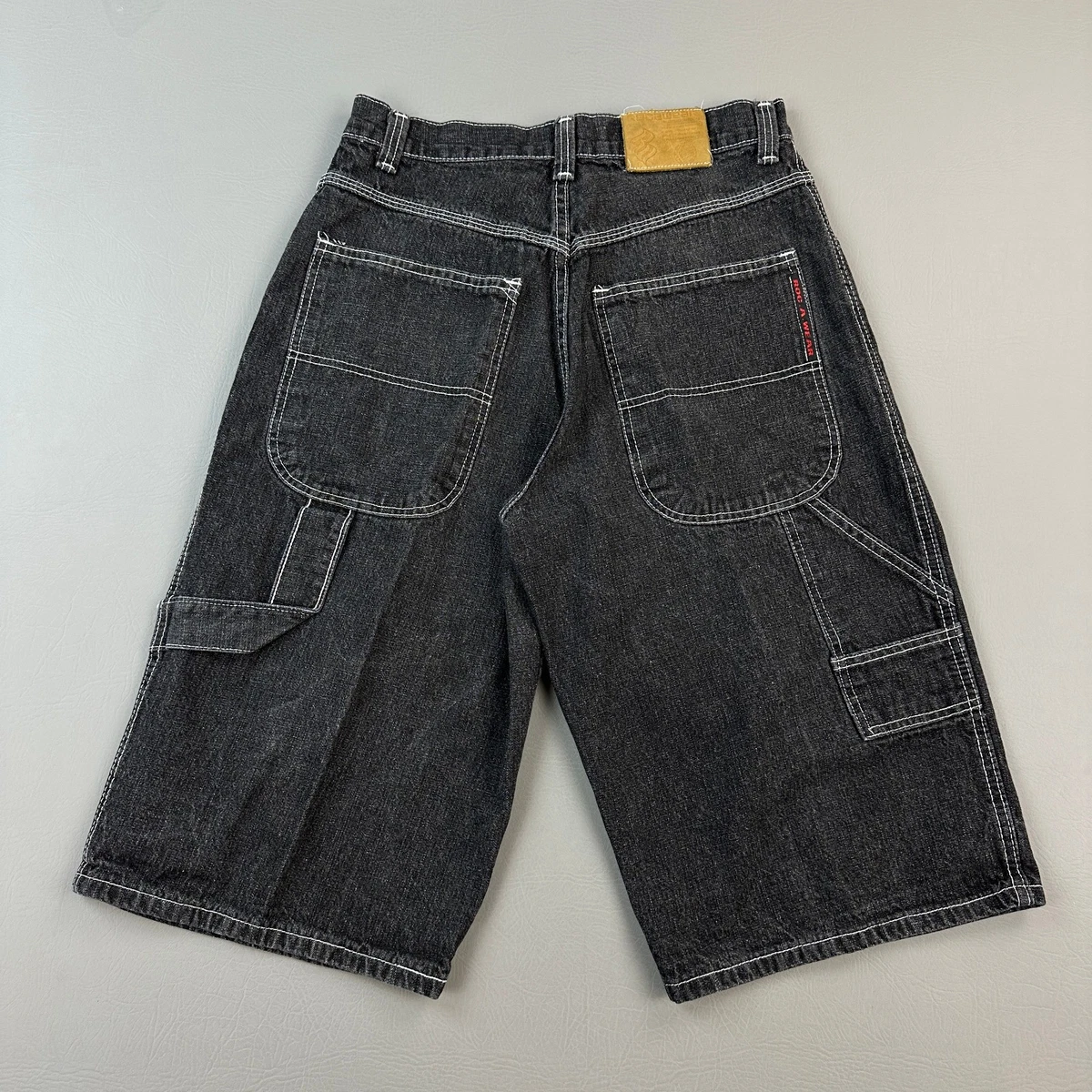 ROCA WEAR W46 ブラック ショートパンツ 刺繍 Y2K ビック ROCA WEAR W46 ブラック ショートパンツ 刺繍 Y2K ビック - Rocawear
