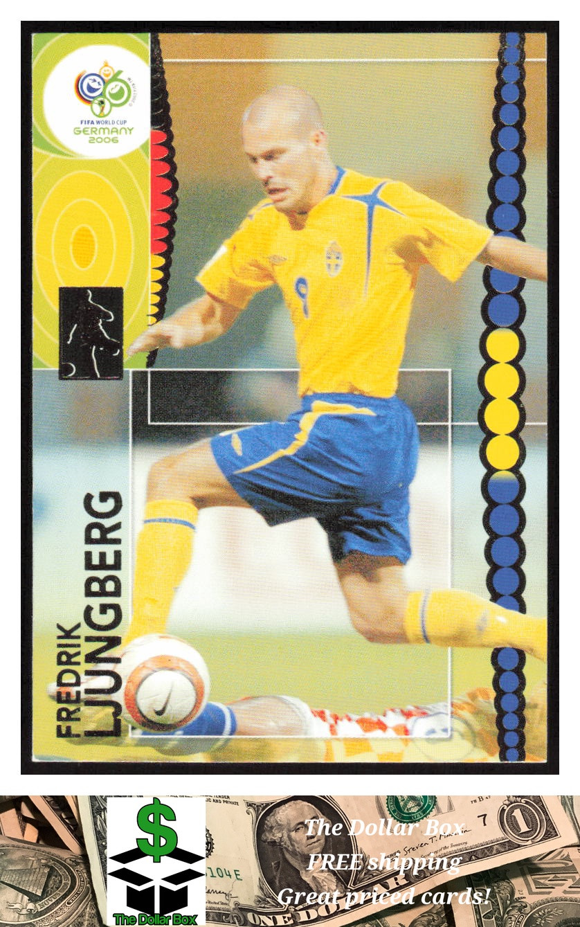 2006 Panini World Cup #175 Fredrik Ljungberg - Sweden