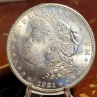 1921 P MORGAN SILVER DOLLAR 90% Silver SHARP BU UNCIRCULATED COIN