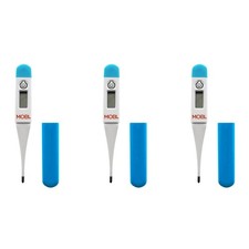 MOBI - Digital Health Thermometer Oral Underarm and Rectal Thermometer 3 Pack