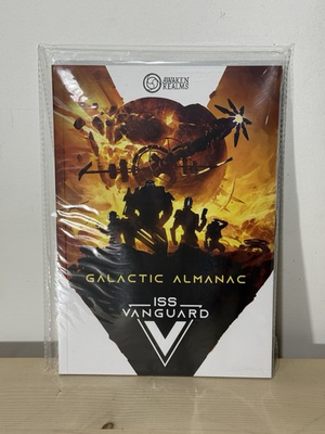 #ad ISS Vanguard: Galactic Almanac New In Packaging Board Game Book $24.95