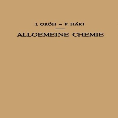 Kurzes Lehrbuch der Allgemeinen Chemie Springer Nature B.V. Sprin