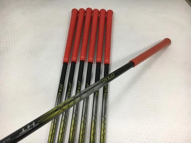 MIZUNO JPX E310 Titanium Face Iron Set 7pcs 5-PW,AW JPX60 HT Flex R - Image 3 of 4