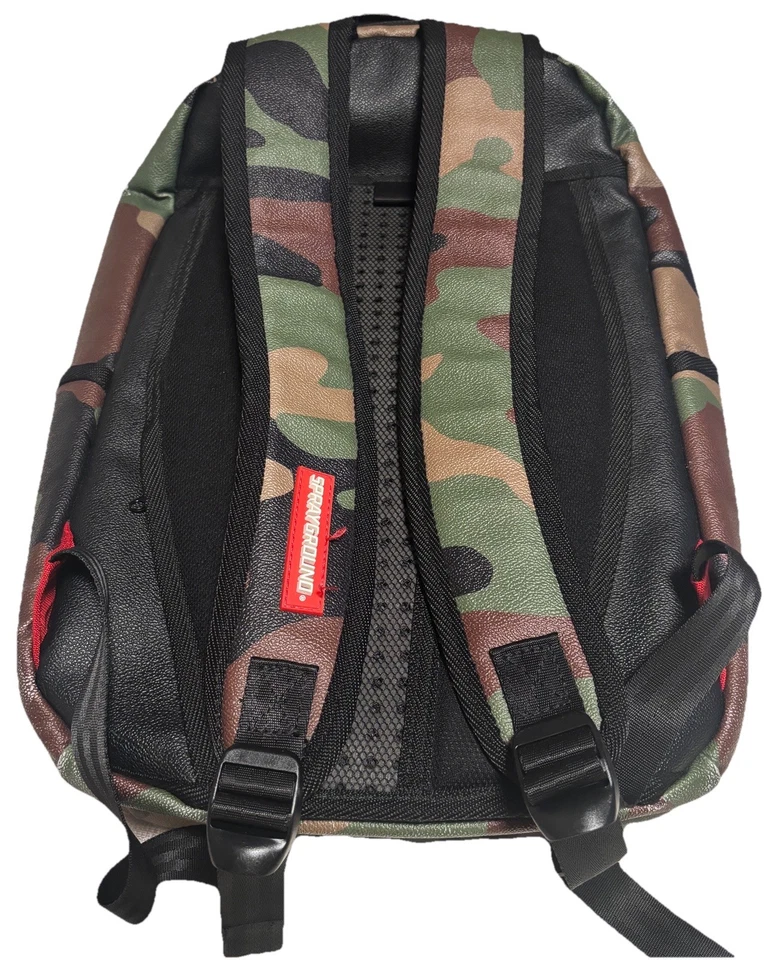 Mochila Sprayground edição limitada Shark Tongue Remix roxa - Imagem 2 de 4