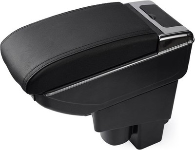 T TGBROS Car Armrest Box for 2002-2008 Honda Fit Jazz Hatchback(Not Fit The S...