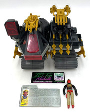 Vintage 1988 Hasbro GI JOE D.E.M.O.N. w/ Ferret Action Figure & File Card DEMON