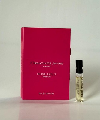 Ormonde Jayne ROSE GOLD Parfum  2ml Natural Spray Vial With Card