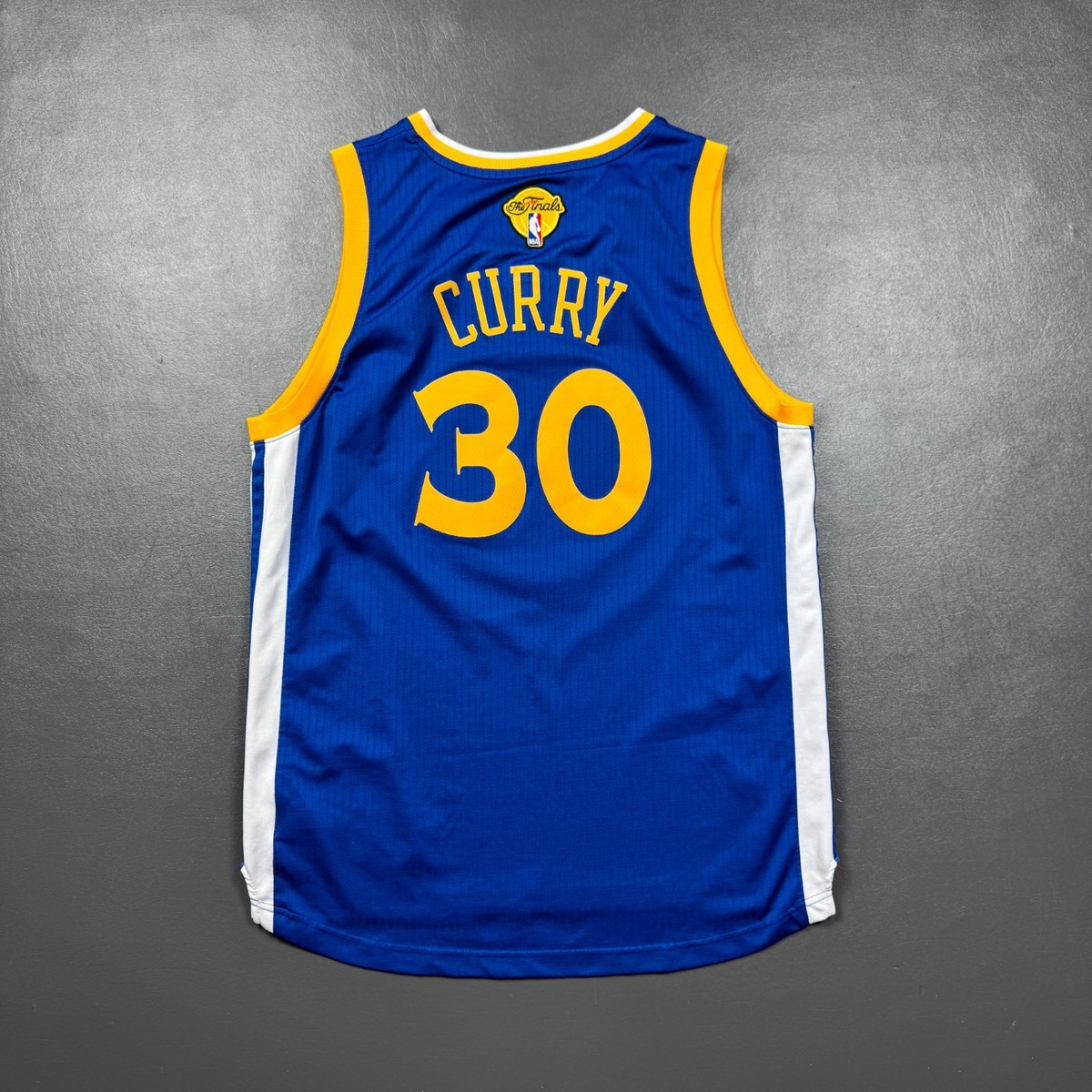 100% Authentic Stephen Curry Adidas 2015 2016 NBA Finals Warriors