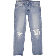 Levi's 502  Herren Blau Tapered Regular Stretch Jeans W33 L30 (83824)