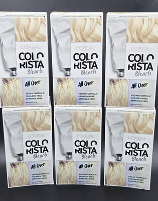 *6 Pack* L'Oreal Hair Bleach Colorista All Over, Sealed Boxes SHIPS FREE