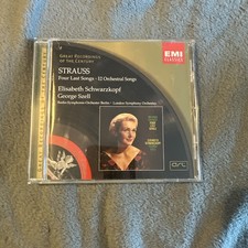Four Last Songs/Songs (12) by Elisabeth Schwarzkopf (CD, 1999)