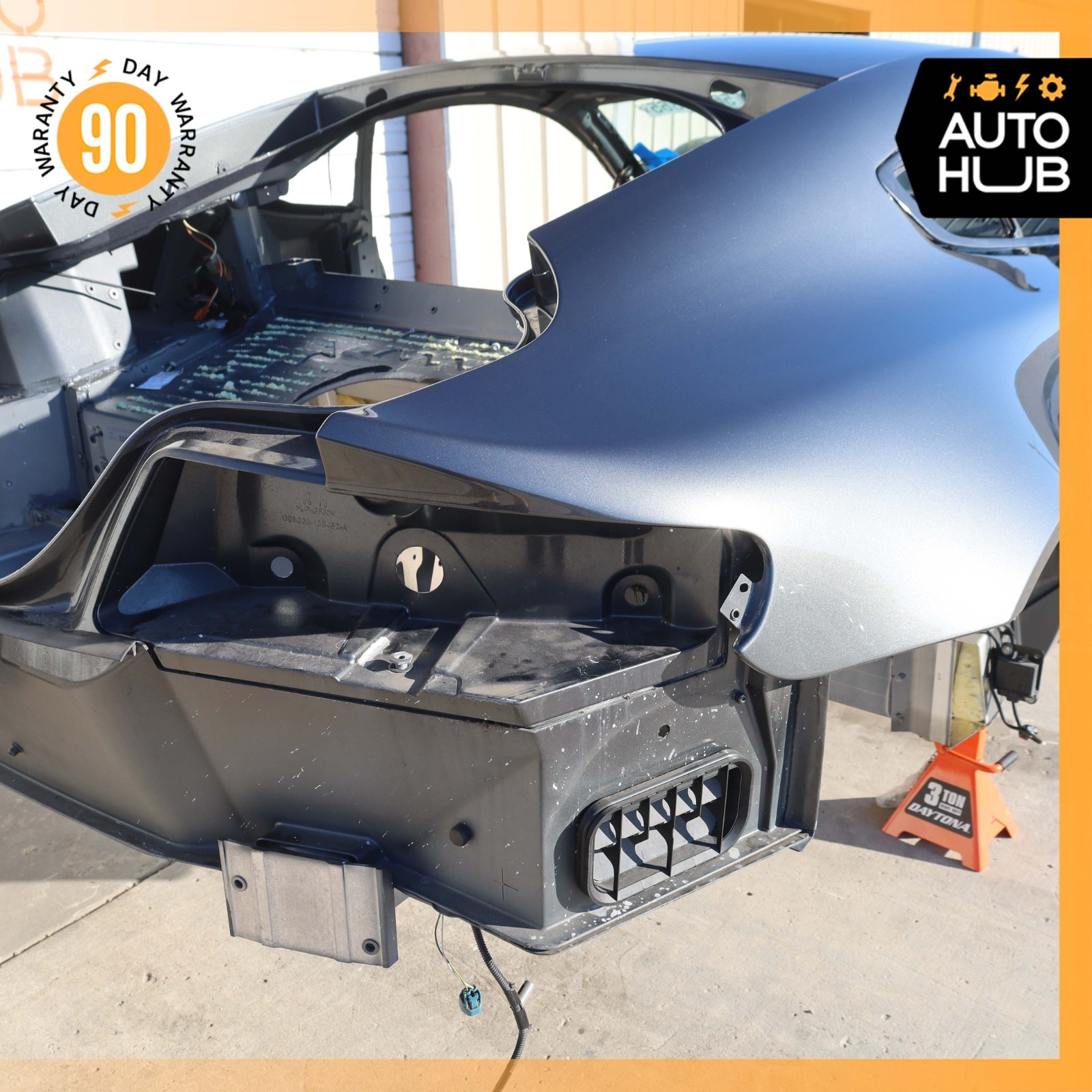 06-17 Aston Martin V8 Vantage Coupe Rear Right Side Quarter Panel Cut OEM 26k