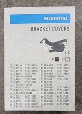 Shimano Dura-Ace ST-R9150 Di2 STI Lever Hoods - Black, Pair