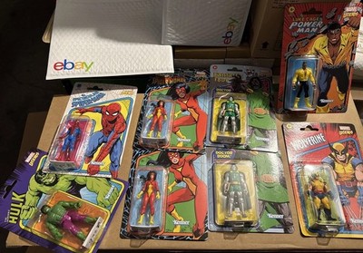 Doctor Doom Super Hero Marvel Comic Toy Kenner Hasbro 8pc Set Original SEALED