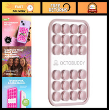 Suction Cup Phone Mount with Built-in Mirror - Hands-Free Mobile Holder for Self