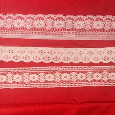 Victorian Vintage Lace Lot Various Sizes, Styles, And Colors Lot 22 30 Yards