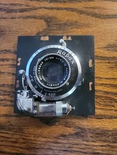 Wollensak 101mm f/4.5 Raptar Lens w/ Wollensak Rapax Synchromatic Shutter Tested