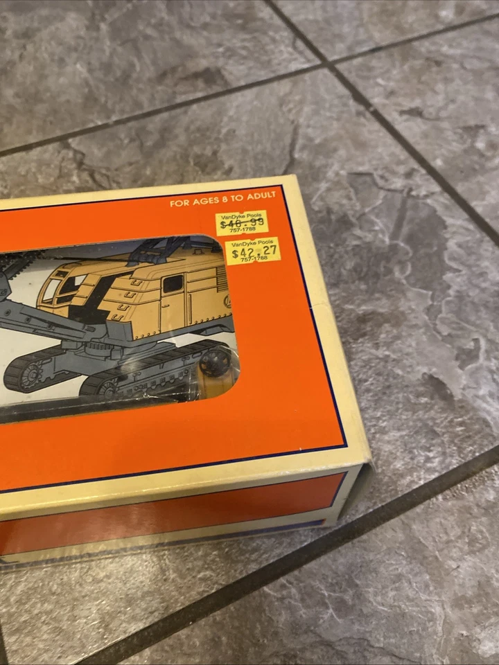 Lionel 6-16978 Milwaukee Road Flat Car w/P&H Shovel Kit   0-027  NIB - Image 4 of 4