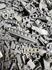 Lego Light Bluish Gray Light Gray Specialty Piece Bulk Vintage Modern 850pcs