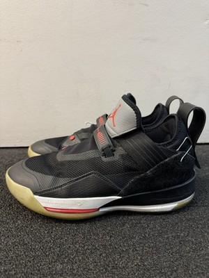 Nike Air Jordan Jumpman Hustle Black Red Shoes Mens 9.5 CD9560-006