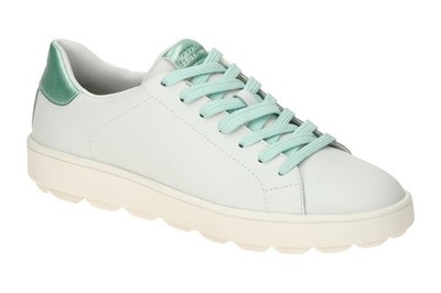 Geox Schuhe SPHERICA ECUB weiß Damenschuhe Halbschuhe D45WEA 09BNF C1548 NEU