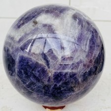 Natural Dream Amethyst Quartz Crystal Sphere Ball Healing 2800g